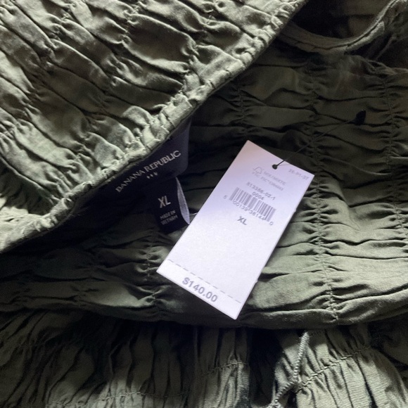 NWT Banana Republic Smocked Mini Dress - Picture 3 of 5